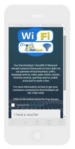 Cafe De Vilis Blair Athol - Guest Wi-Fi now available - KernWi-Fi